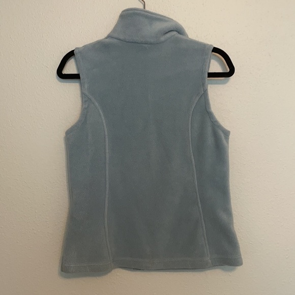Columbia Benton Springs Blue Fleece Vest - Picture 6 of 6